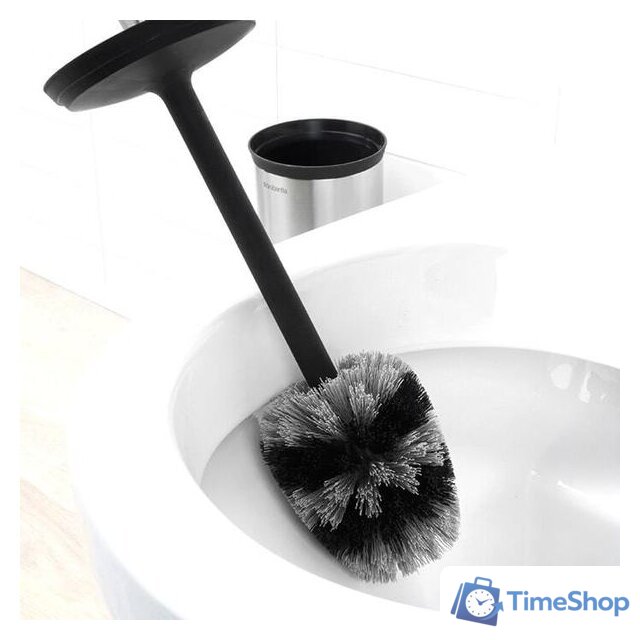 Ершик для унитаза Brabantia Profile 370021 (черный) - Изображение №3 — Интернет-магазин Time-Shop