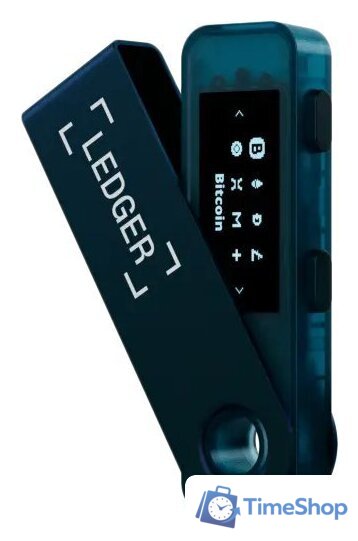Аппаратный криптокошелек Ledger Nano S Plus (темно-синий) - Изображение №1 — Интернет-магазин Time-Shop