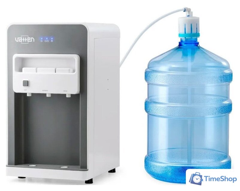 Кулер для воды Vatten LD53JK (белый/серый) - Изображение №1 — Интернет-магазин Time-Shop