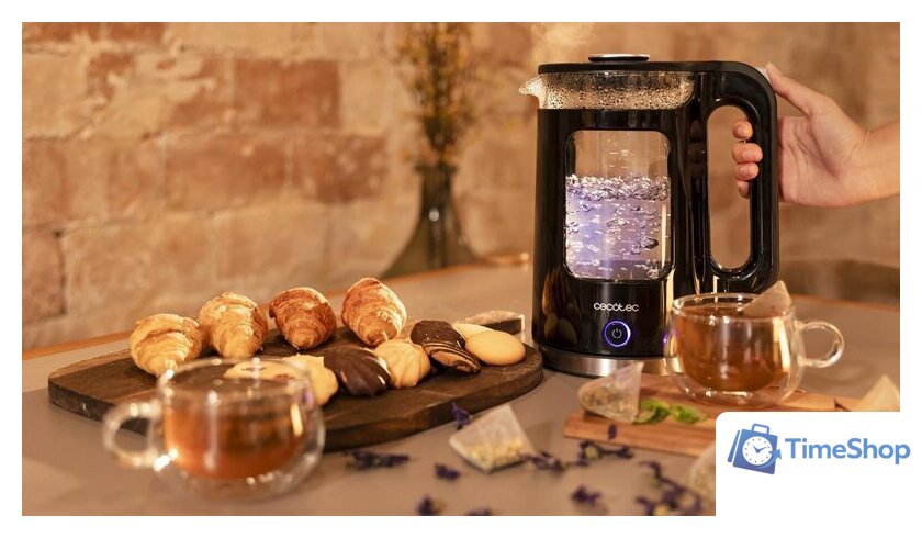 Электрический чайник Cecotec Thermosense 330 Glassy - Изображение №7 — Интернет-магазин Time-Shop