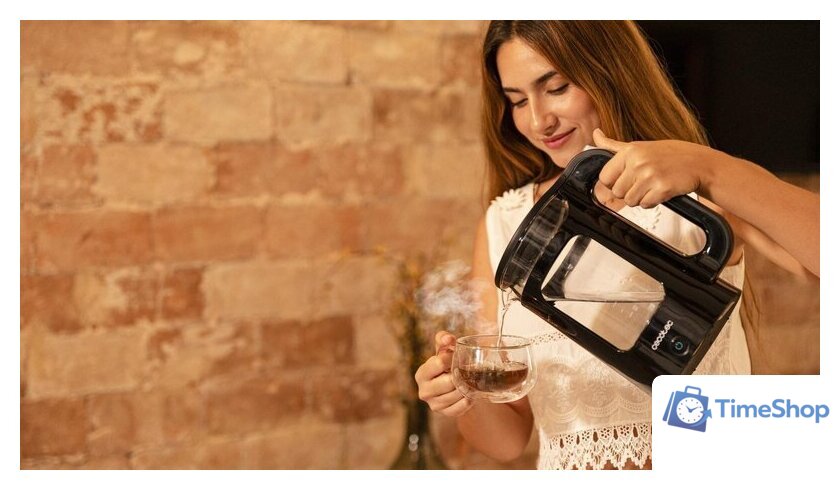 Электрический чайник Cecotec Thermosense 330 Glassy - Изображение №5 — Интернет-магазин Time-Shop