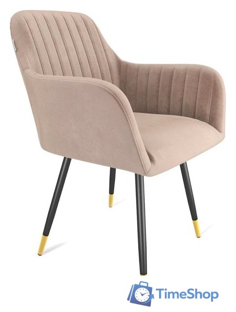 Стул Sheffilton SHT-ST38-1/S95-1 (латте/черный муар/золотой) - Изображение №1 — Интернет-магазин Time-Shop