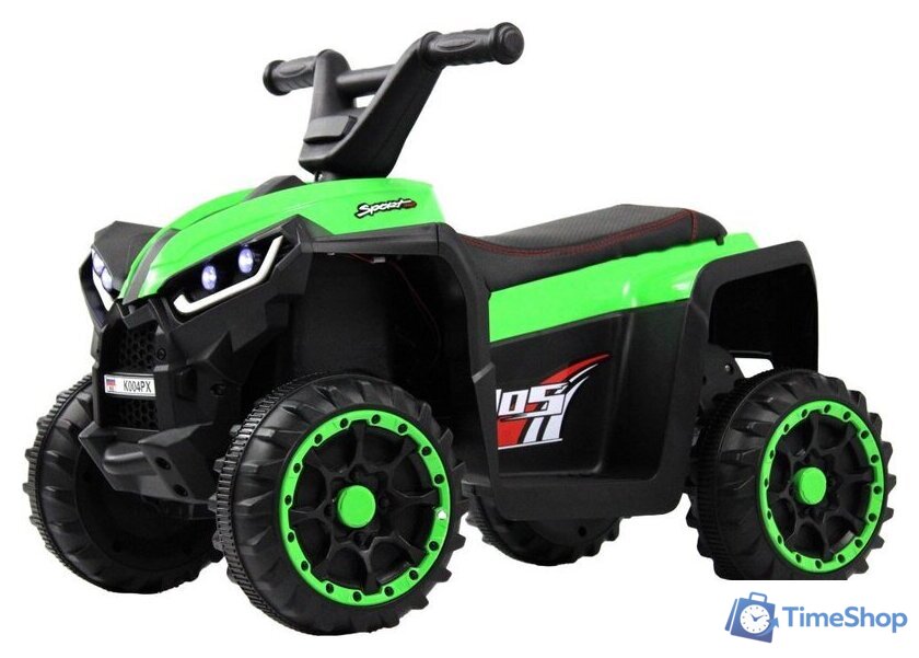 Электроквадроцикл RiverToys K004PX (зеленый) - Изображение №1 — Интернет-магазин Time-Shop