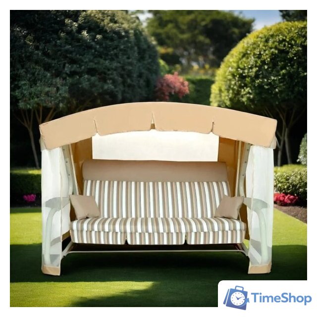 Садовые качели Sundays Инфинити с1667 (бежевый) - Изображение №7 — Интернет-магазин Time-Shop