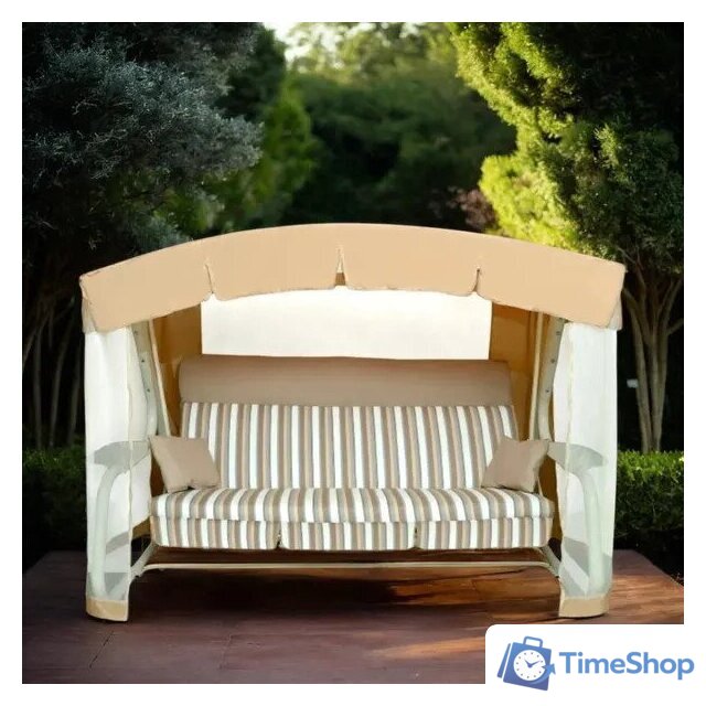 Садовые качели Sundays Инфинити с1667 (бежевый) - Изображение №5 — Интернет-магазин Time-Shop