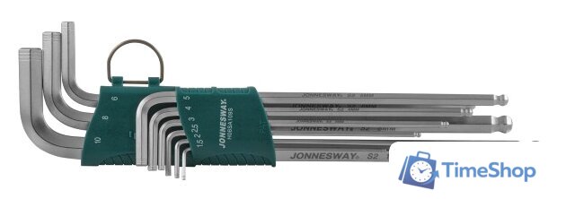 Набор ключей Jonnesway H06SA109S (9 предметов) - Изображение №1 — Интернет-магазин Time-Shop