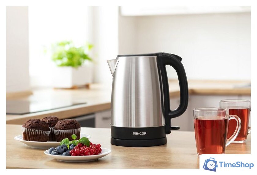 Электрический чайник Sencor SWK 1715SS - Изображение №10 — Интернет-магазин Time-Shop