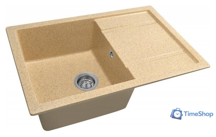 Кухонная мойка Saniteco Fama (песок) - Изображение №7 — Интернет-магазин Time-Shop
