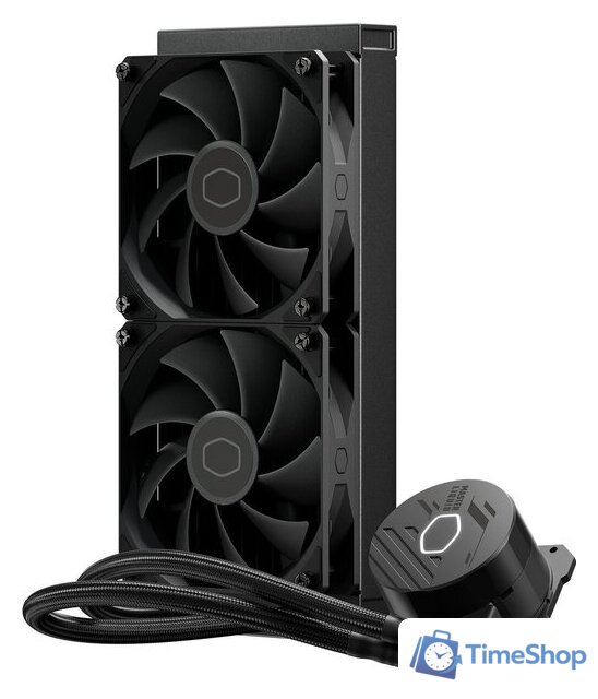 Система жидкостного охлаждения для процессора Cooler Master MasterLiquid 240L Core MLW-D24M-A17PK-R1 - Изображение №2 — Интернет-магазин Time-Shop