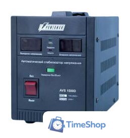 Стабилизатор напряжения Powerman AVS 1500D Black - Изображение №1 — Интернет-магазин Time-Shop
