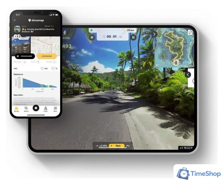 Электрическая беговая дорожка Titanium Masters Physiotech X-Compact - Изображение №19 — Интернет-магазин Time-Shop