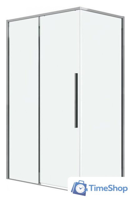Душевая стенка Grossman Galaxy 90x195 200.K33.01.90.10.00 (хром/стекло прозрачное) - Изображение №5 — Интернет-магазин Time-Shop