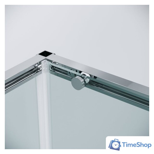 Душевая стенка Grossman Galaxy 90x195 200.K33.01.90.10.00 (хром/стекло прозрачное) - Изображение №3 — Интернет-магазин Time-Shop