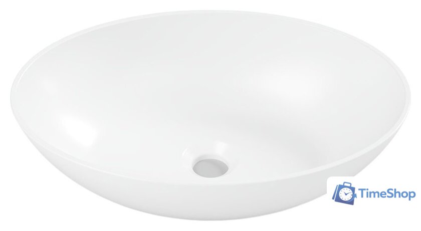 Умывальник Belux Дубай Д-480 (18, белый матовый/Solid Surface) - Изображение №1 — Интернет-магазин Time-Shop