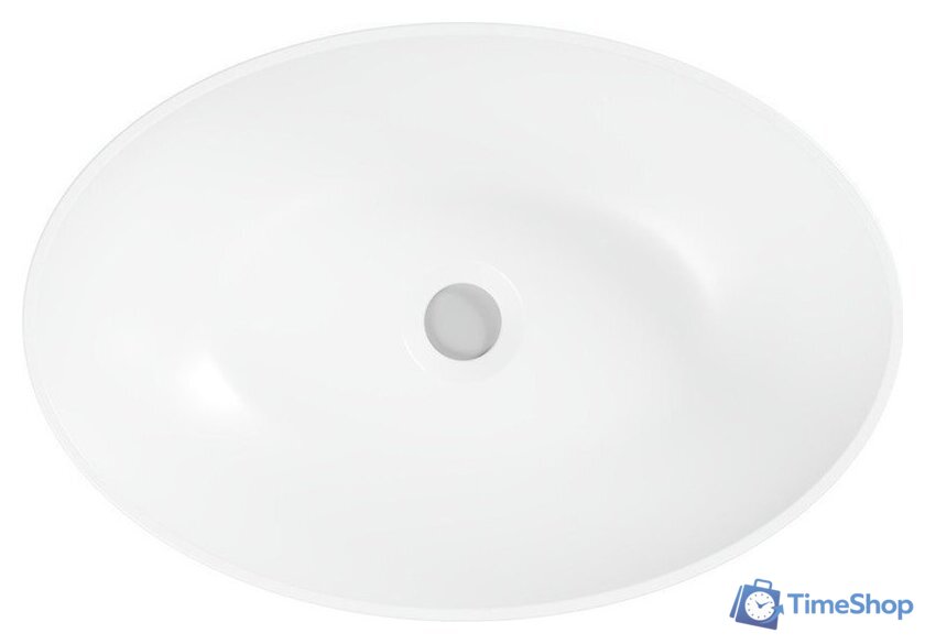 Умывальник Belux Дубай Д-480 (18, белый матовый/Solid Surface) - Изображение №2 — Интернет-магазин Time-Shop