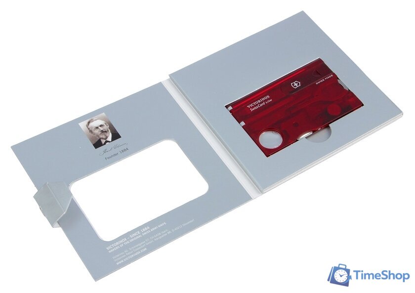 Мультитул Victorinox SwissCard Lite 0.7300.T - Изображение №5 — Интернет-магазин Time-Shop
