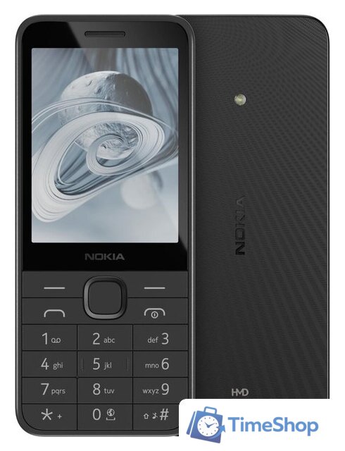 Кнопочный телефон Nokia 215 4G (2024) Dual SIM TA-1613 (черный) - Изображение №1 — Интернет-магазин Time-Shop