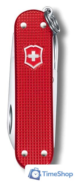 Мультитул Victorinox Classic Alox SD Colors (красный) - Изображение №2 — Интернет-магазин Time-Shop