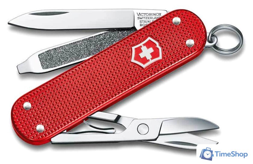 Мультитул Victorinox Classic Alox SD Colors (красный) - Изображение №1 — Интернет-магазин Time-Shop