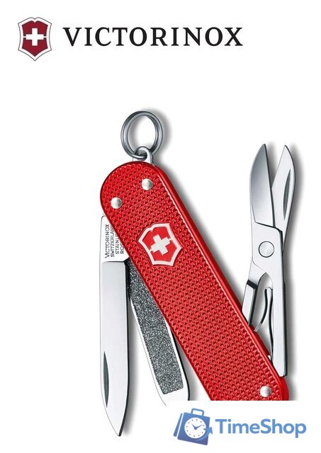 Мультитул Victorinox Classic Alox SD Colors (красный) - Изображение №4 — Интернет-магазин Time-Shop