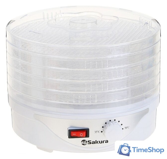 Сушилка для овощей и фруктов Sakura SA-7805 - Изображение №1 — Интернет-магазин Time-Shop