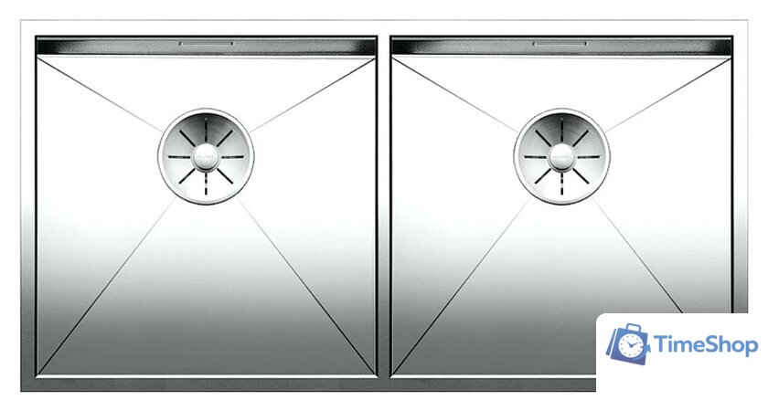 Кухонная мойка Blanco Zerox 400/400-IF - Изображение №1 — Интернет-магазин Time-Shop