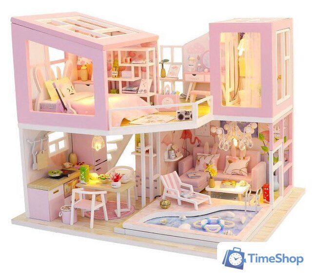 Румбокс Hobby Day MiniHouse Розовый фламинго M915 - Изображение №1 — Интернет-магазин Time-Shop