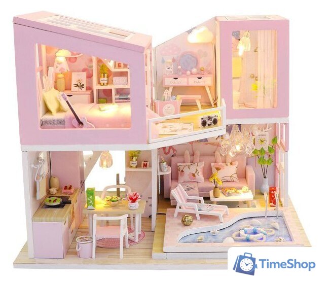 Румбокс Hobby Day MiniHouse Розовый фламинго M915 - Изображение №3 — Интернет-магазин Time-Shop