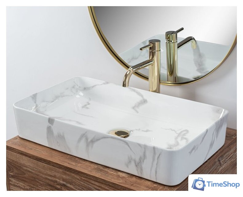 Умывальник Rea Denis Shiny Marmo - Изображение №6 — Интернет-магазин Time-Shop