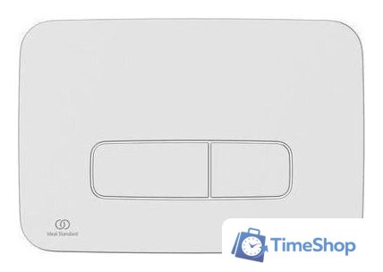 Панель смыва Ideal Standard ProSys Oleas M3 R0123JG (хром матовый) - Изображение №2 — Интернет-магазин Time-Shop