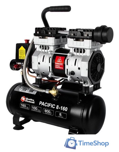 Компрессор Quattro Elementi Pacific 8-160 - Изображение №1 — Интернет-магазин Time-Shop