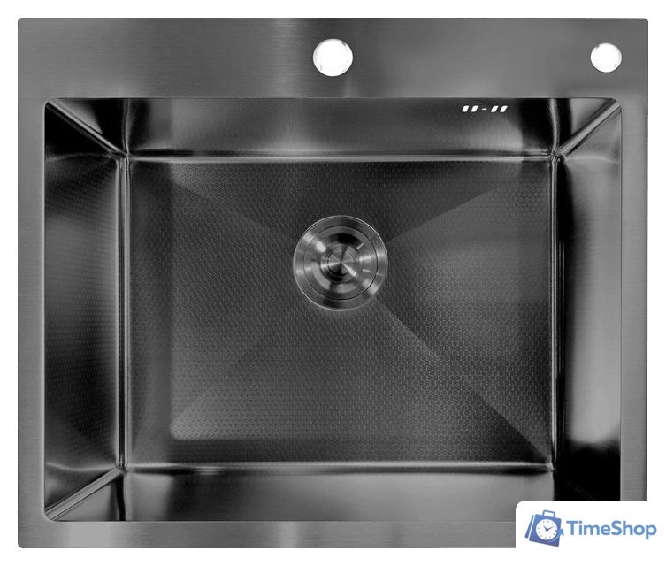 Кухонная мойка Asteria A6050NB-D (черный декор) - Изображение №1 — Интернет-магазин Time-Shop