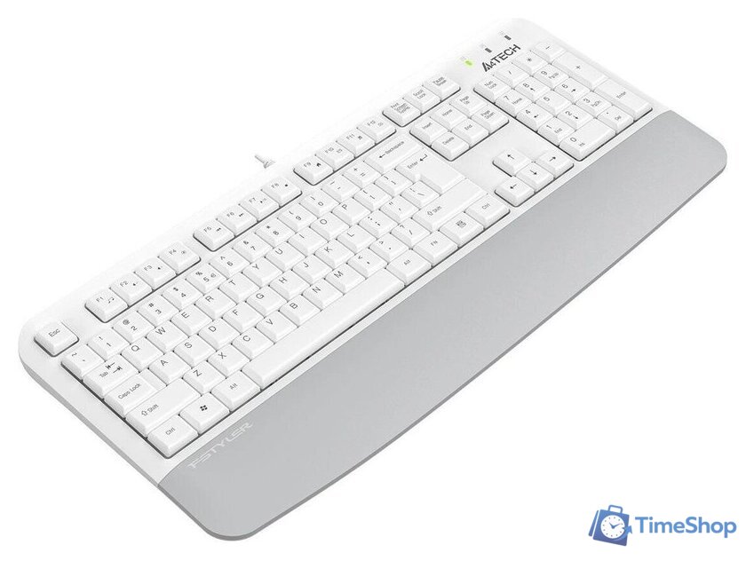 Клавиатура A4Tech Fstyler FK20 (белый) - Изображение №5 — Интернет-магазин Time-Shop