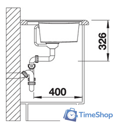 Кухонная мойка Blanco Zenar XL 6 S-F (кофе, левая, с клапаном-автоматом) - Изображение №3 — Интернет-магазин Time-Shop