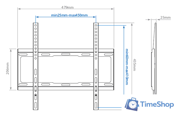 Кронштейн для телевизора Arm Media Steel-3 - Изображение №2 — Интернет-магазин Time-Shop