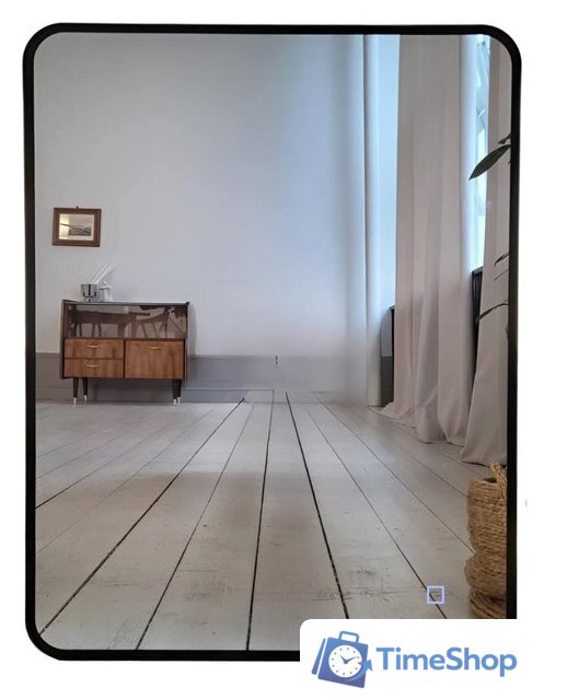 Зеркало с подсветкой  EMZE 60x80 LED.UV.SMART.60.80.CHE.4K (черный с УФ-окантовкой и подсветкой) - Изображение №14 — Интернет-магазин Time-Shop