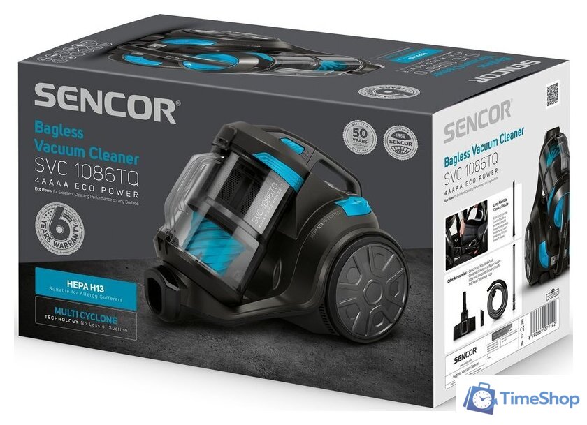 Пылесос Sencor SVC 1086TQ - Изображение №29 — Интернет-магазин Time-Shop