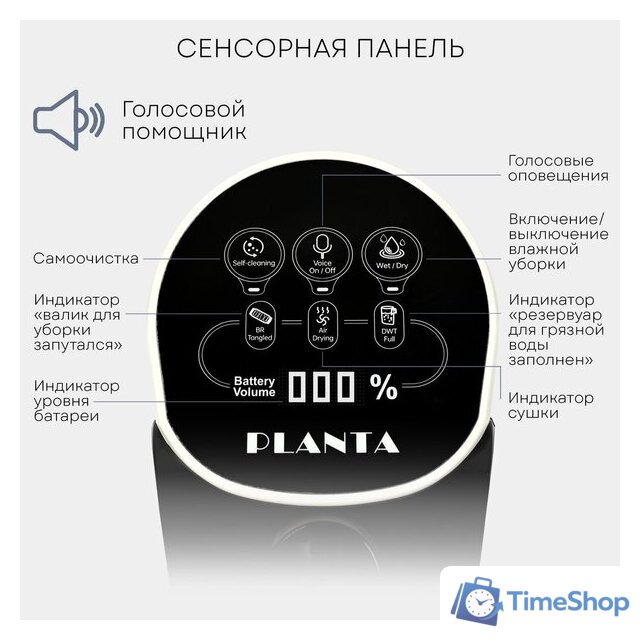 Вертикальный моющий пылесос Planta PL-CW201 - Изображение №14 — Интернет-магазин Time-Shop
