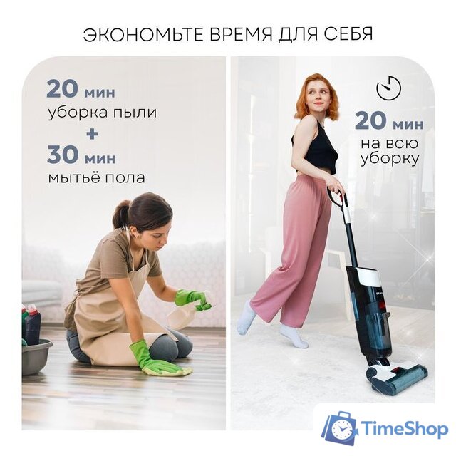 Вертикальный моющий пылесос Planta PL-CW201 - Изображение №5 — Интернет-магазин Time-Shop