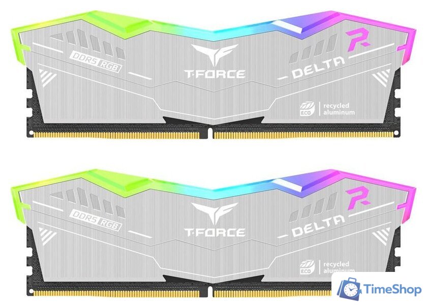 Оперативная память Team T-Force Delta RGB Eco 2x32ГБ 6000 МГц FF2D564G6000HC38JDC01 - Изображение №1 — Интернет-магазин Time-Shop