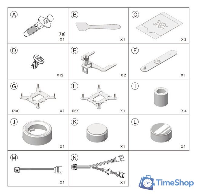 Система жидкостного охлаждения для процессора Lian Li Galahad II Trinity Performance 360 G89.GA2P36W.00 - Изображение №2 — Интернет-магазин Time-Shop