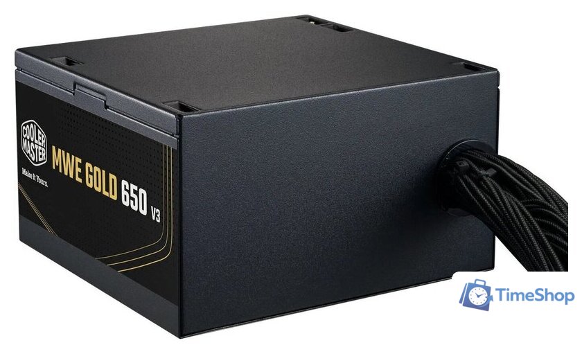 Блок питания Cooler Master MWE Gold 650 V3 ATX 3.1 Non-Modular MPE-6502-ACAAG-3BEU - Изображение №2 — Интернет-магазин Time-Shop