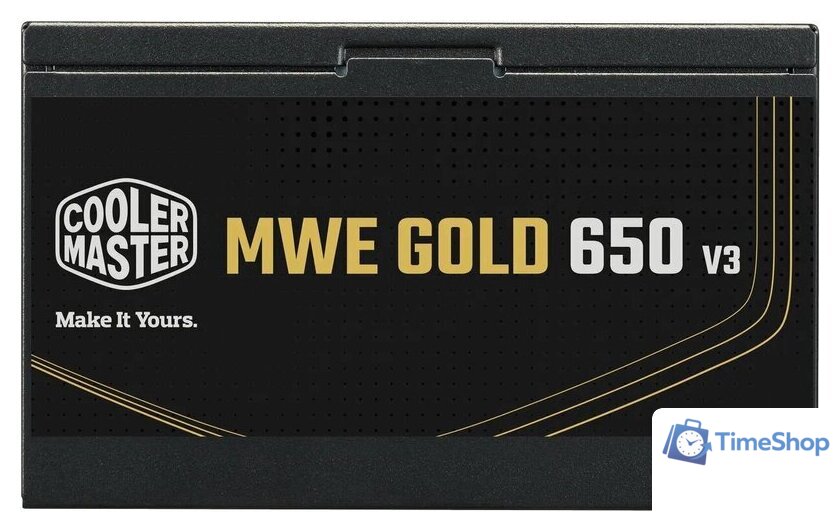 Блок питания Cooler Master MWE Gold 650 V3 ATX 3.1 Non-Modular MPE-6502-ACAAG-3BEU - Изображение №3 — Интернет-магазин Time-Shop