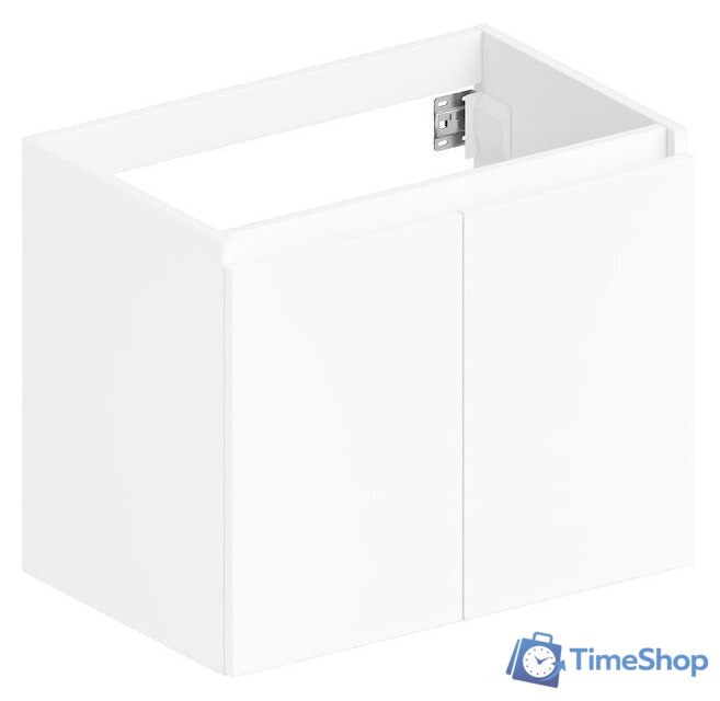  ЗОВ Тумба под умывальник Монови 80 M80LW0LW (подвесная/белый) - Изображение №1 — Интернет-магазин Time-Shop