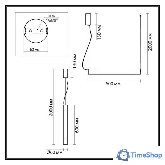 Подвесная люстра Odeon Light Marbella 6686/15L - Изображение №6 — Интернет-магазин Time-Shop