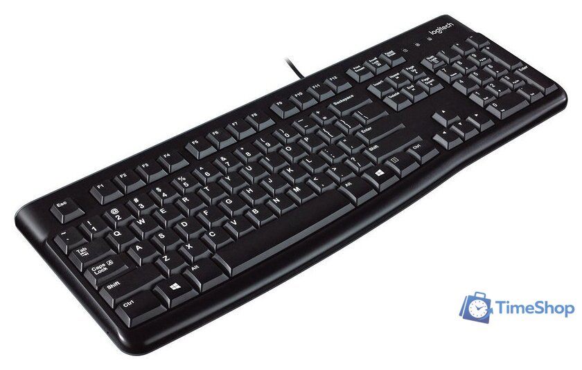 Клавиатура Logitech K120 920-002583 (с гравировкой) - Изображение №2 — Интернет-магазин Time-Shop