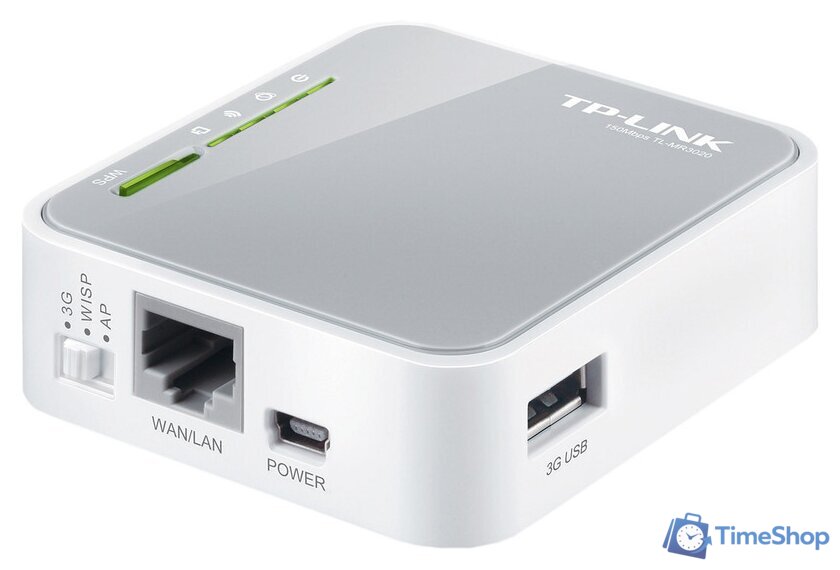 Wi-Fi роутер TP-Link TL-MR3020 - Изображение №1 — Интернет-магазин Time-Shop