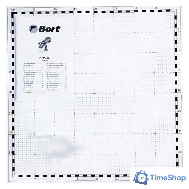 Краскораспылитель Bort BFP-280 - Изображение №5 — Интернет-магазин Time-Shop