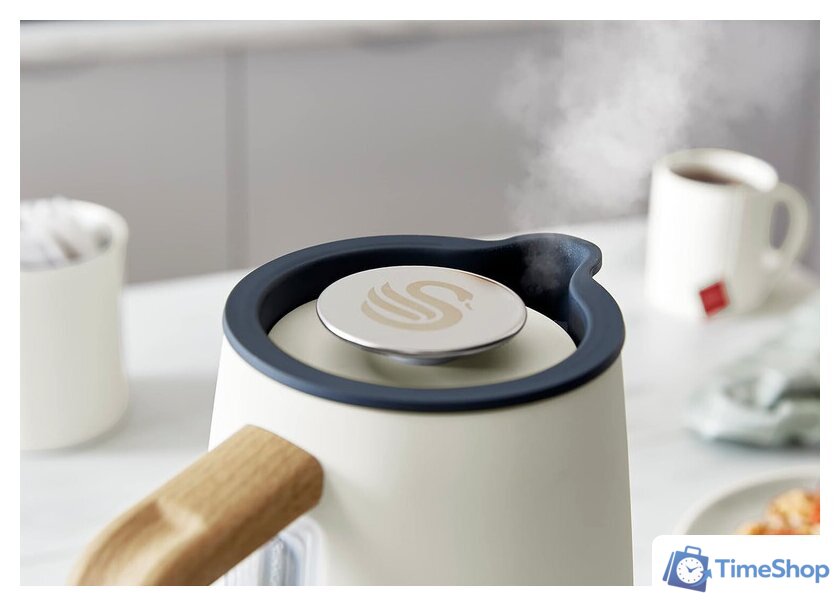 Электрический чайник Swan SK14610WHTN - Изображение №5 — Интернет-магазин Time-Shop