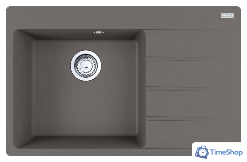Кухонная мойка Franke Centro CNG 611-78 TL 114.0633.148 (каменный серый) - Изображение №1 — Интернет-магазин Time-Shop